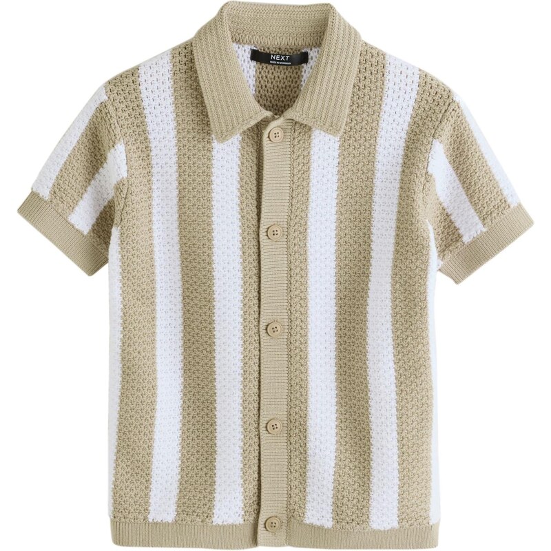 Next Kardigán béžová / biela 67678059