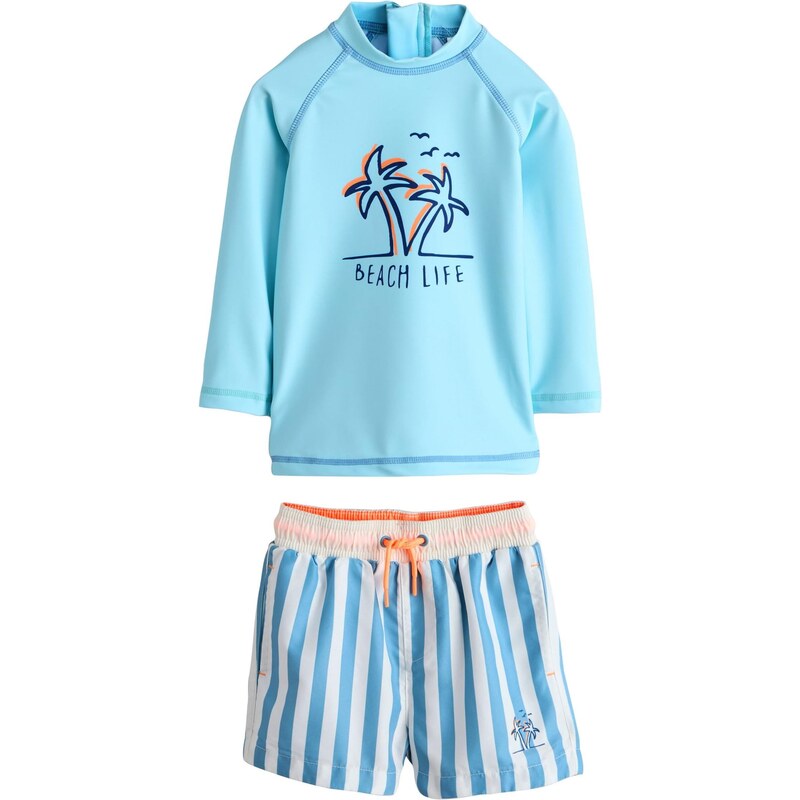 Next Ochrana proti UV žiareniu námornícka modrá / vodová / neónovo 67678060