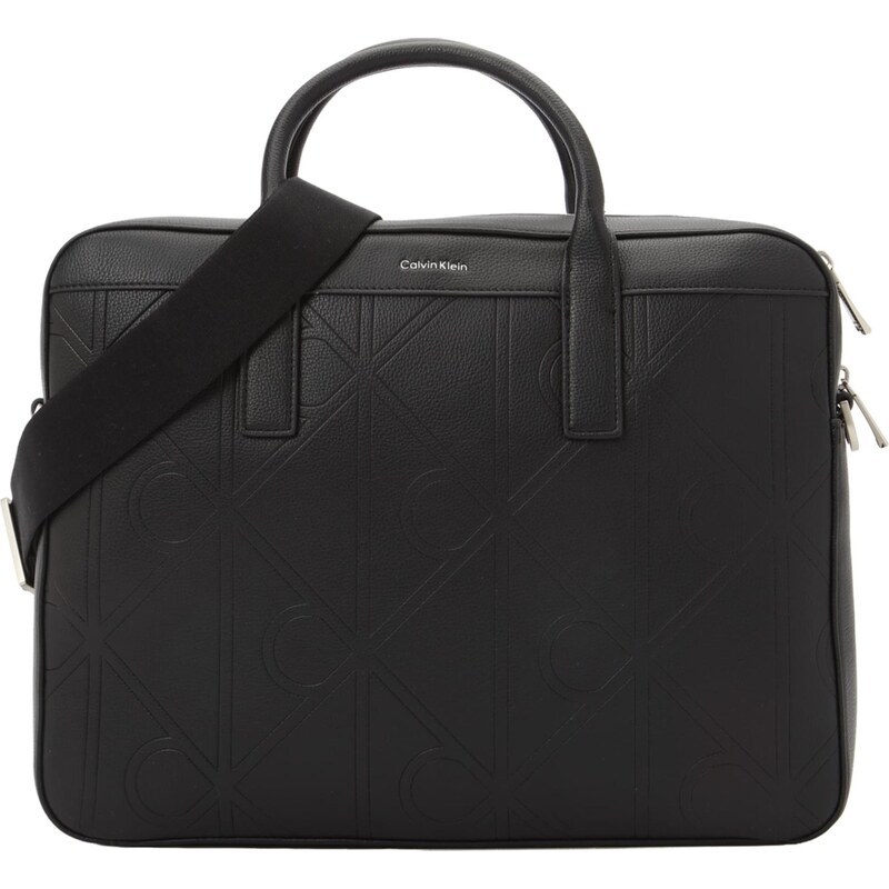 Calvin Klein Aktovka EMBOSS COMMUTER čierna 67678091
