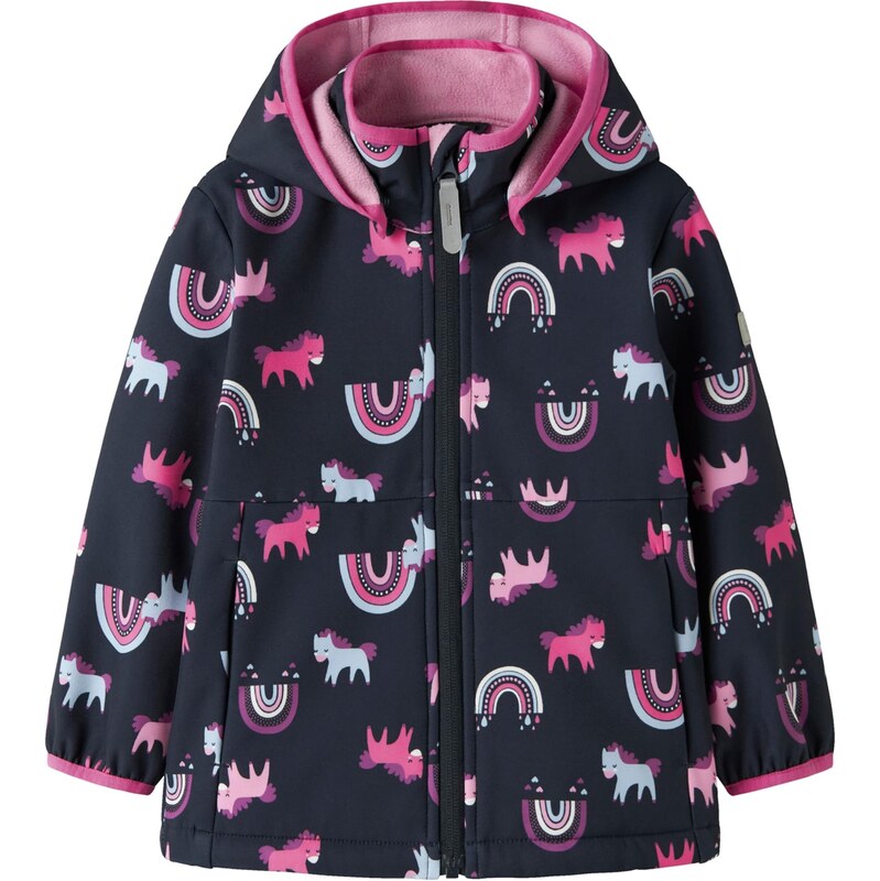 NAME IT Funkčná bunda NMFMALTA05 námornícka modrá / pastelovo modrá / 67678122