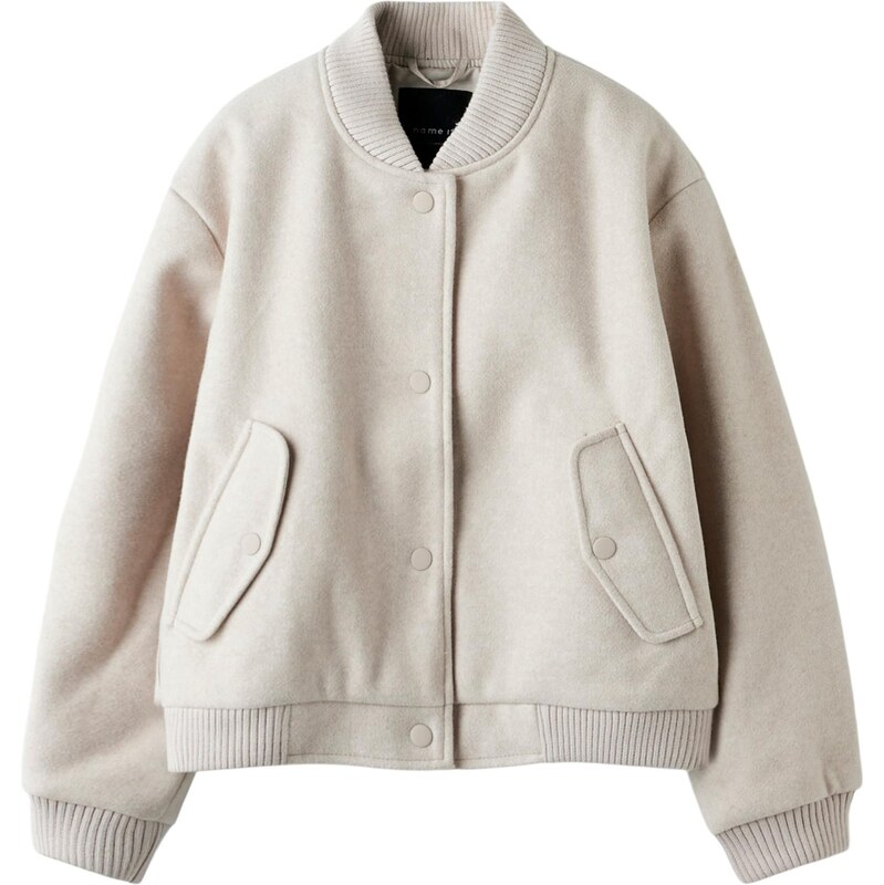 NAME IT Prechodná bunda NKFMYRA béžová 67678129