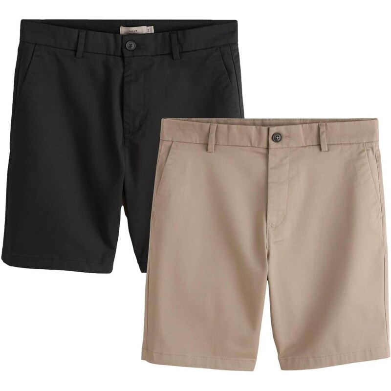 Next Chino nohavice mokka / čierna 67678157