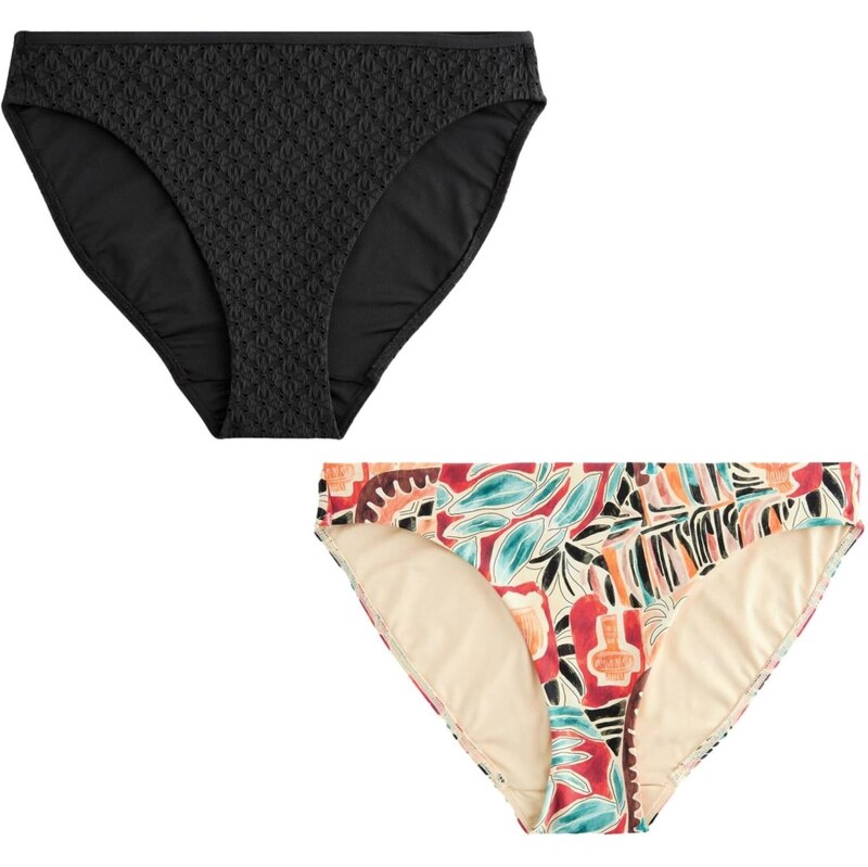 Next Bikinové nohavičky vodová / koralová / červená / čierna 67678220