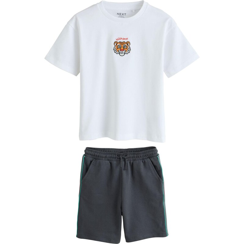 Next Set koňaková / čierna / biela 67678243