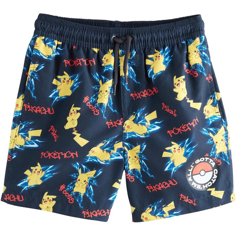 Next Plavecké šortky námornícka modrá / tmavožltá / petrolejová 67678239