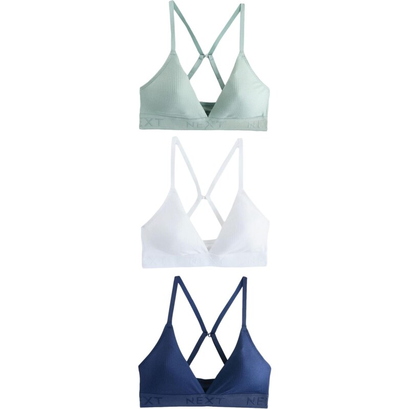 Next Podprsenka námornícka modrá / mätová / biela 67678272