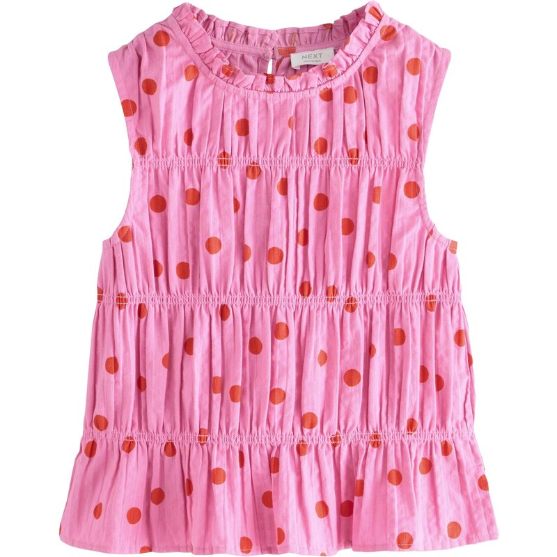 Next Blúzka svetloružová / červená 67678283