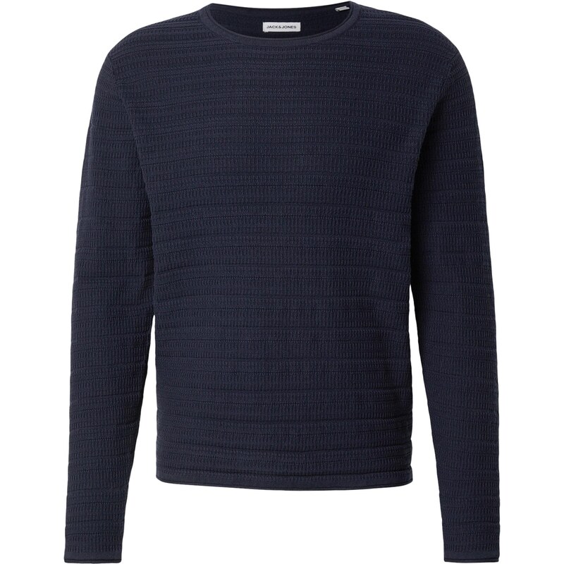 JACK & JONES Sveter JJDUKE námornícka modrá 67678396