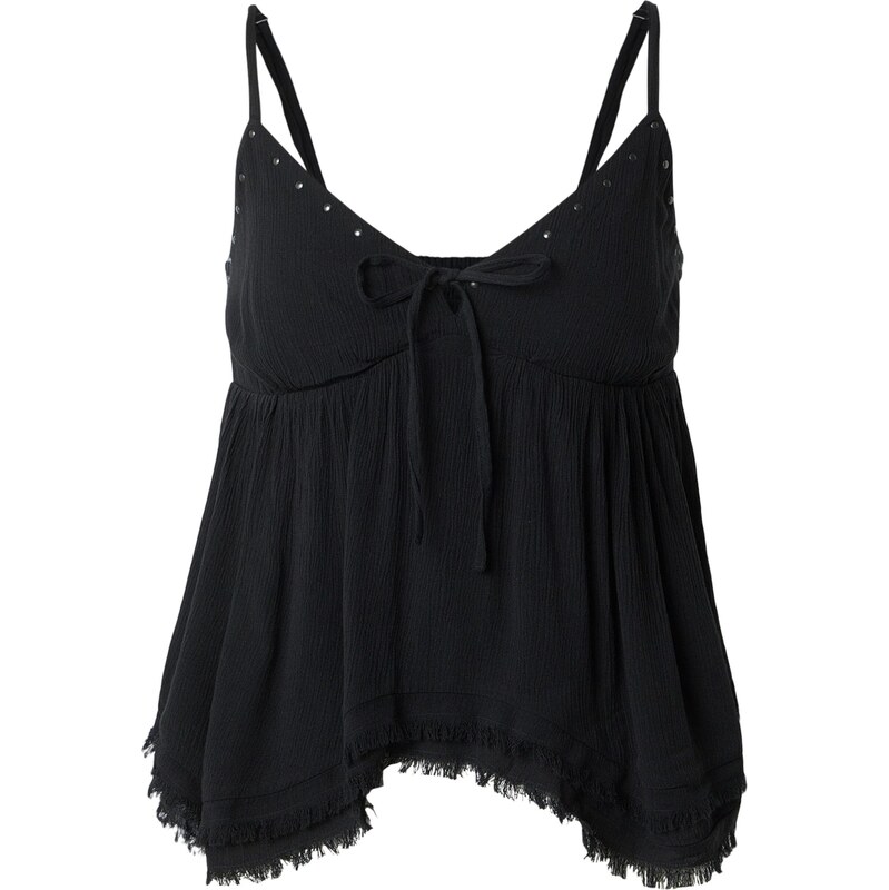 HOLLISTER Top čierna 67678430
