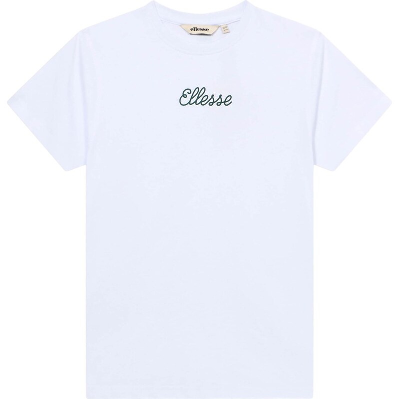 ELLESSE Tričko Sandare tmavozelená / biela 67678403