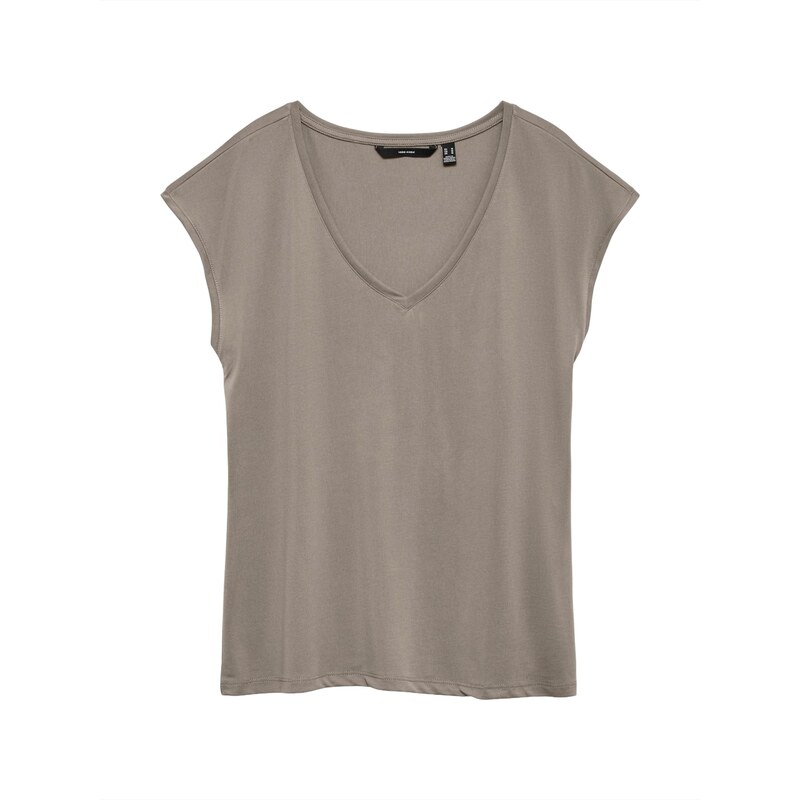 VERO MODA Tričko VMFilli tmavošedá 67678474