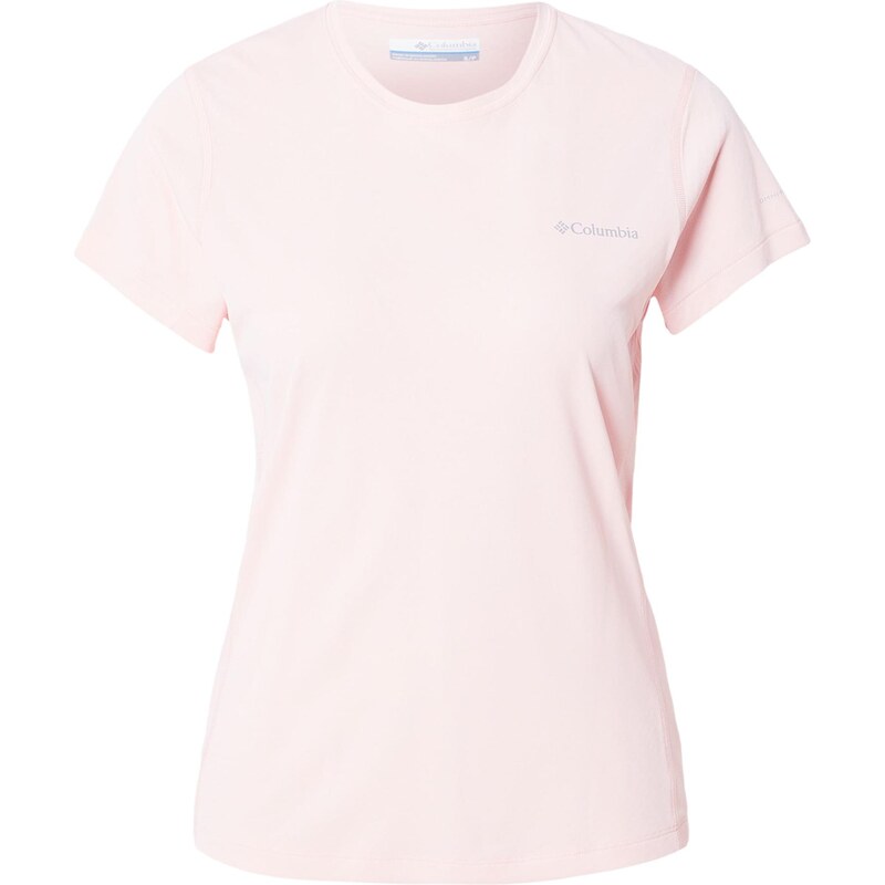 COLUMBIA Funkčné tričko Zero Rules Light pastelovo ružová 67678484