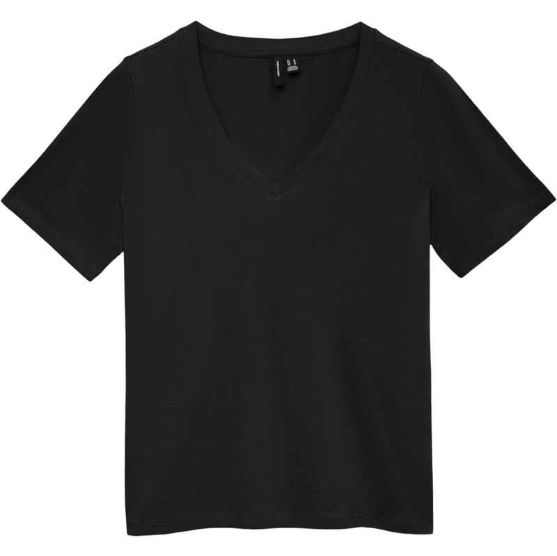 VERO MODA Tričko VMPAULINA čierna 67678479