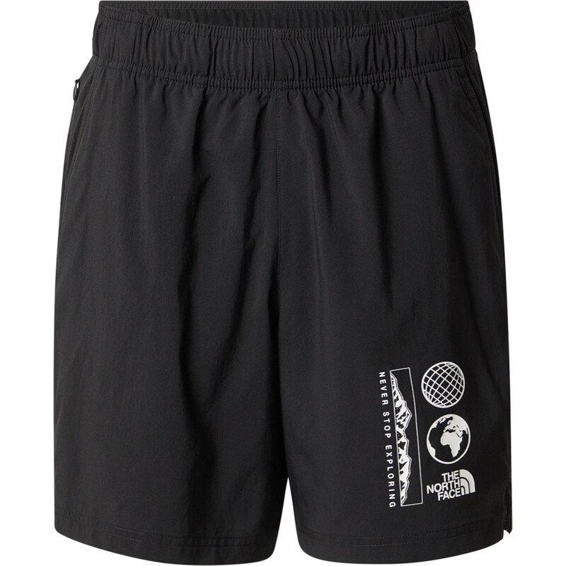 THE NORTH FACE Outdoorové nohavice čierna / biela 67678462