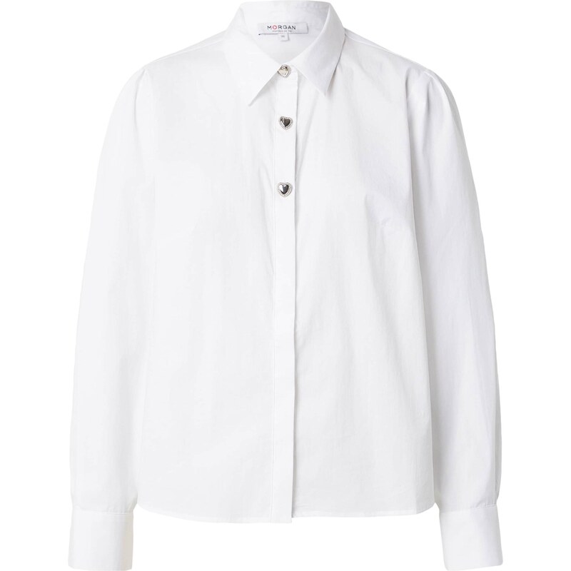 Morgan Blúzka 261-COEUR šedobiela 67678442