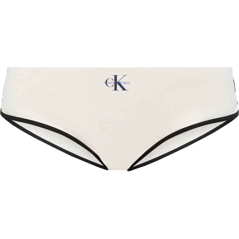 Calvin Klein Swimwear Bikinové nohavičky čierna / šedobiela 67678489