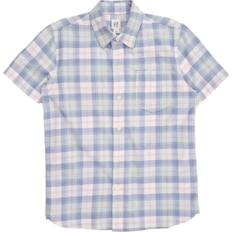 GAP Košeľa kráľovská modrá / pastelovo zelená / ružová / biela 67678518