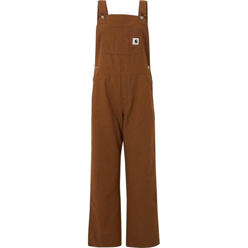 Carhartt WIP Nohavice na traky Bib čokoládová 67732646