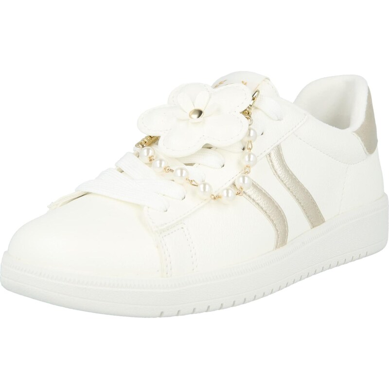 ALDO Nízke tenisky CHIC2 sivobéžová / biela 67678530