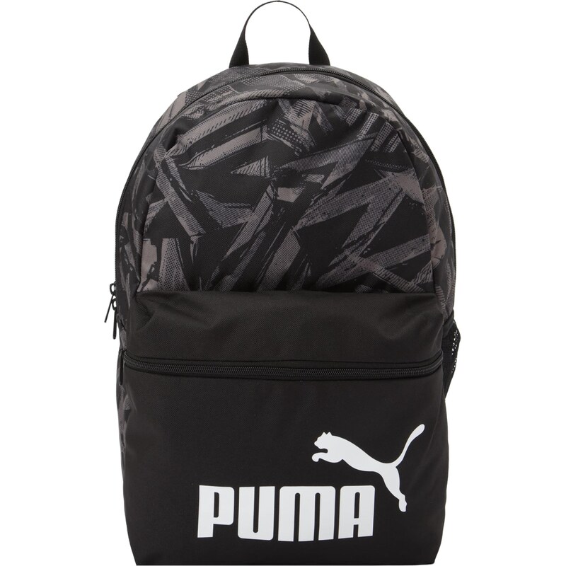 PUMA Batoh PHASE tmavošedá / čierna / biela 67678569