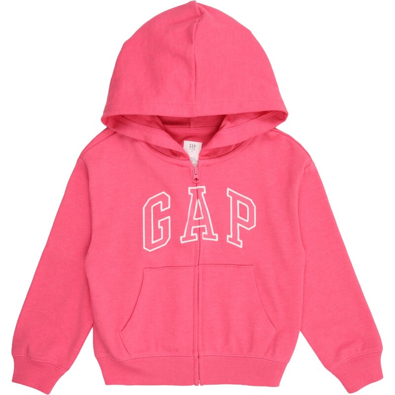 GAP Tepláková bunda malinová / biela 67678577