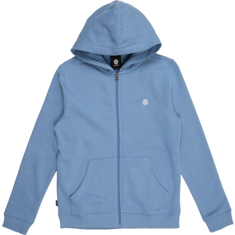 ELEMENT Športová mikina so zipsom CORNELL CLASSIC svetlomodrá 67678603