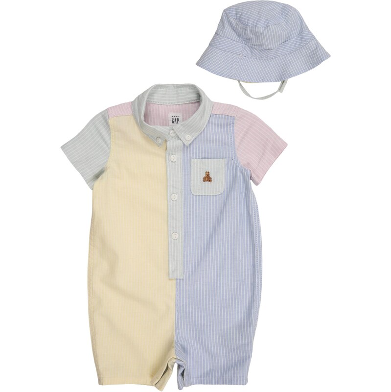 GAP Set svetlomodrá / svetložltá / pastelovo zelená / rosé 67678605