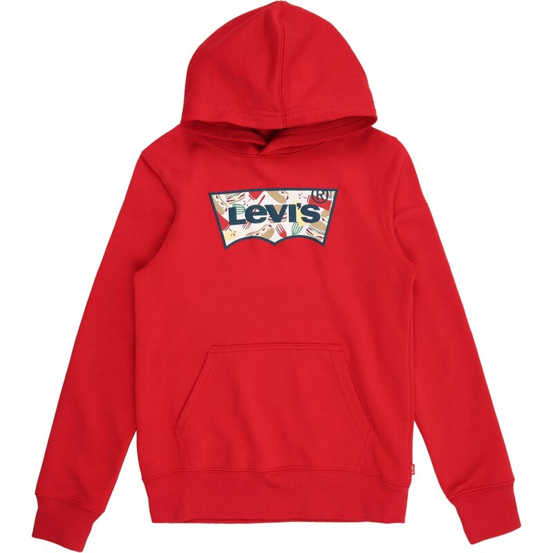 Levis Kids Mikina BARBECUE BATWING námornícka modrá / červená / biela 67678596