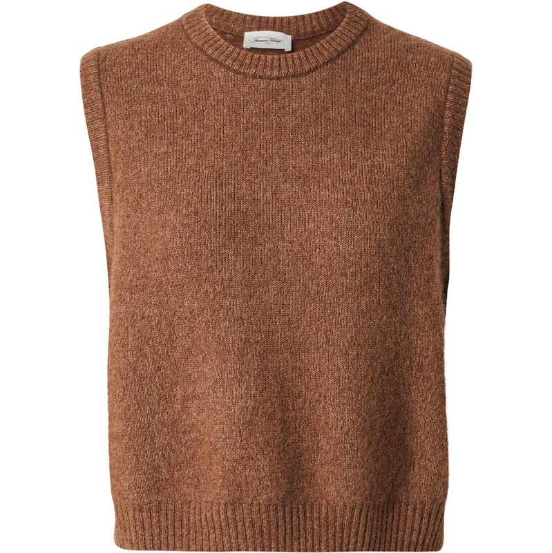 AMERICAN VINTAGE Sveter VITOW čokoládová 67678736