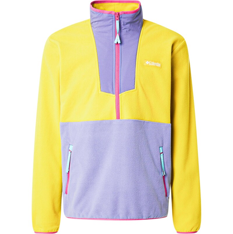 COLUMBIA Športový sveter Sequoia Grove horčicová / fialová 67678772