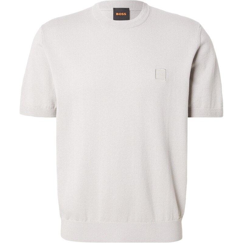 BOSS Sveter Kanacho svetlosivá 67678763