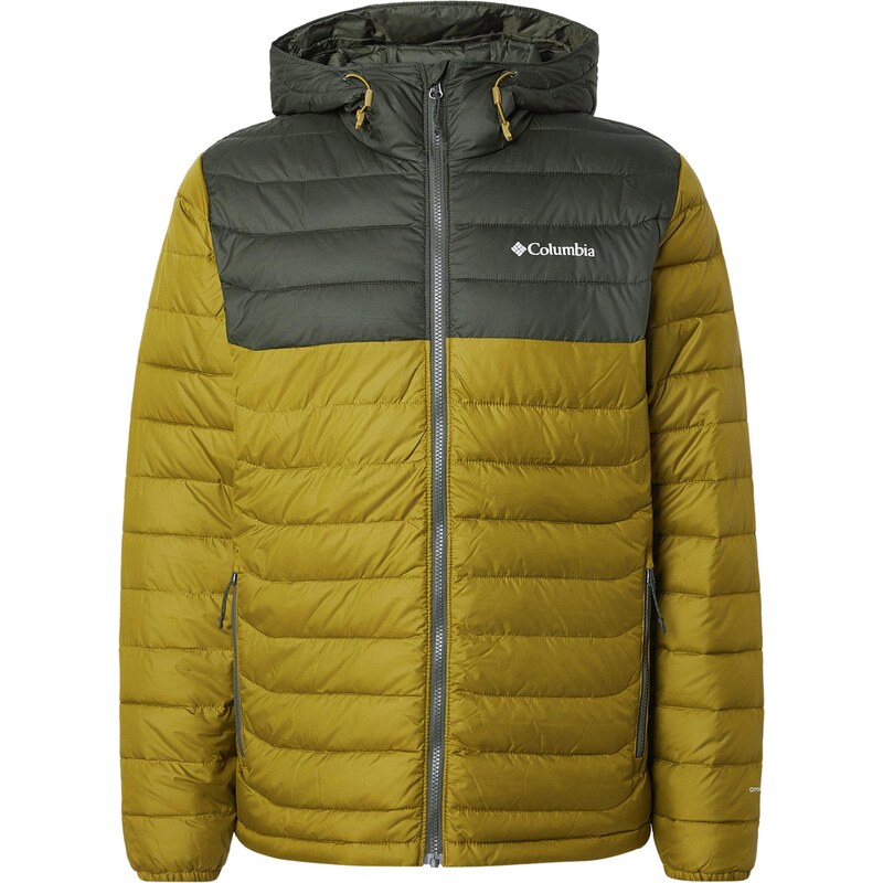 COLUMBIA Outdoorová bunda Powder Lite II olivová / tmavozelená 67678780