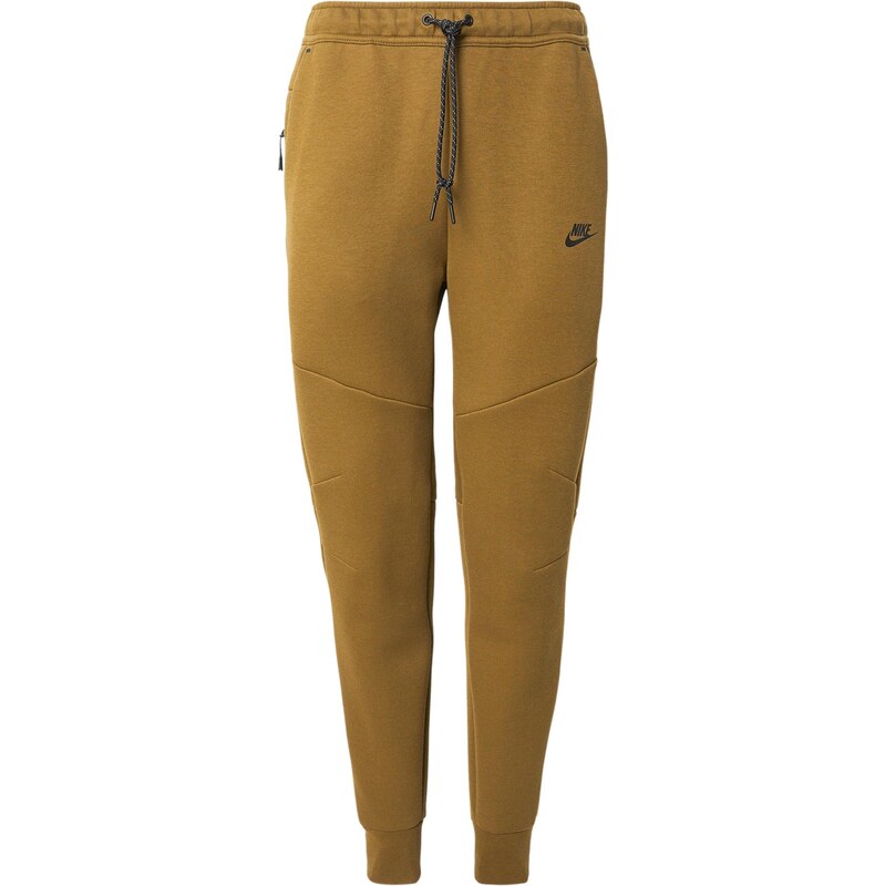 Nike Sportswear Nohavice TCH FLC olivová 67678815