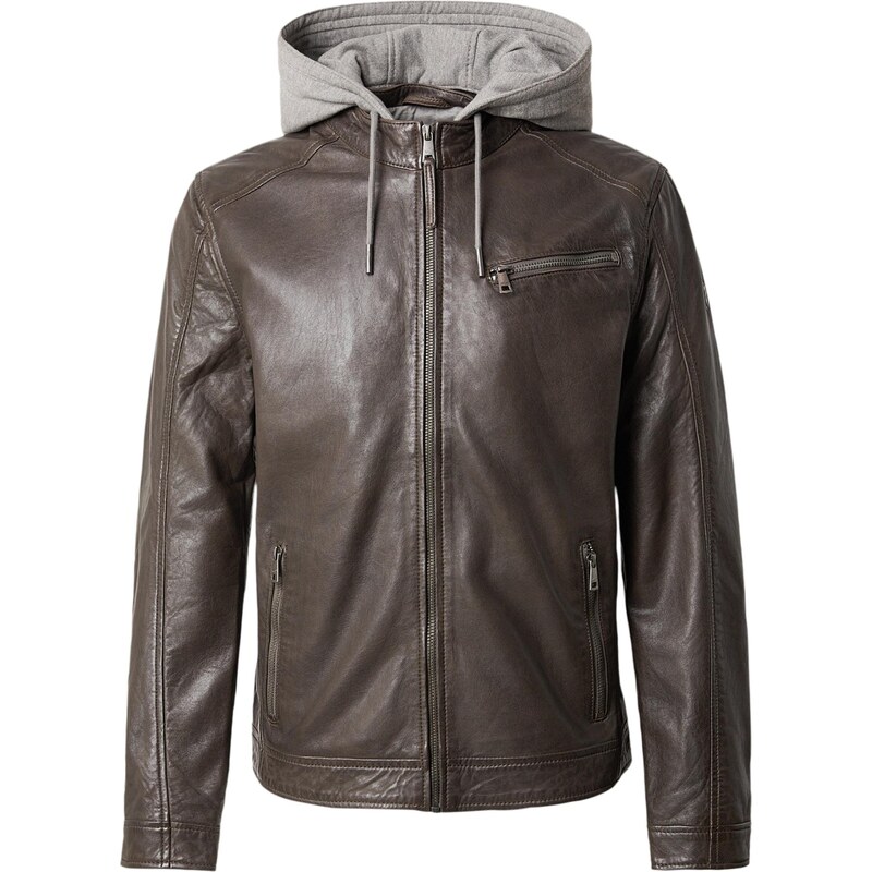 Mauritius Prechodná bunda Barlo tmavošedá / sivá melírovaná 67678832