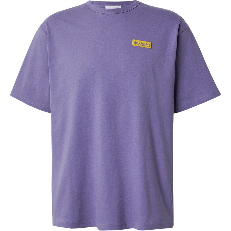 COLUMBIA Funkčné tričko CSC žltá / fialová 67678808