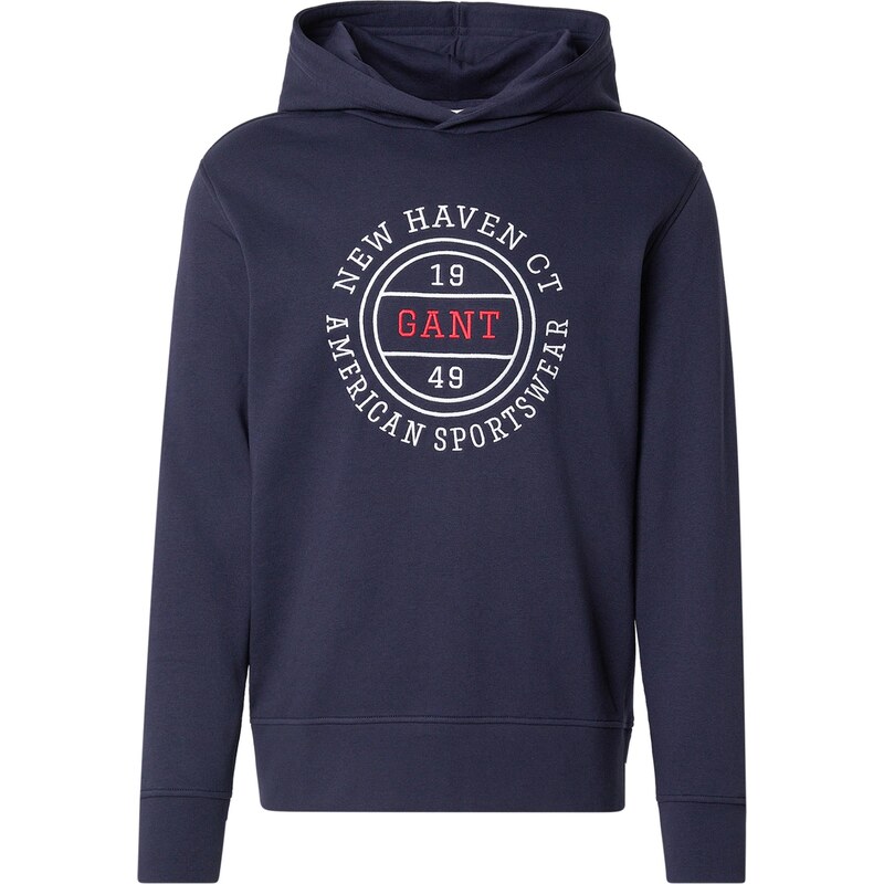 GANT Mikina tmavomodrá / červená / biela 67678865