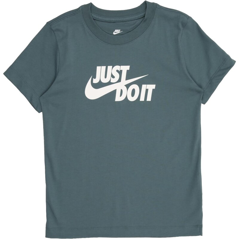Nike Sportswear Tričko JDI petrolejová / biela 67678858