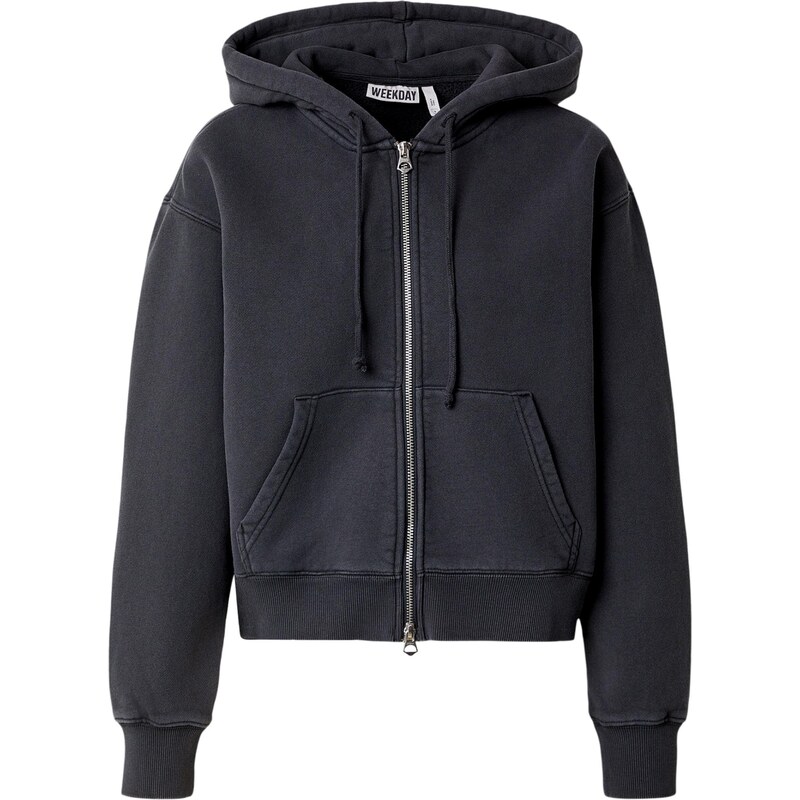 WEEKDAY Tepláková bunda Tonia čierna 67678838