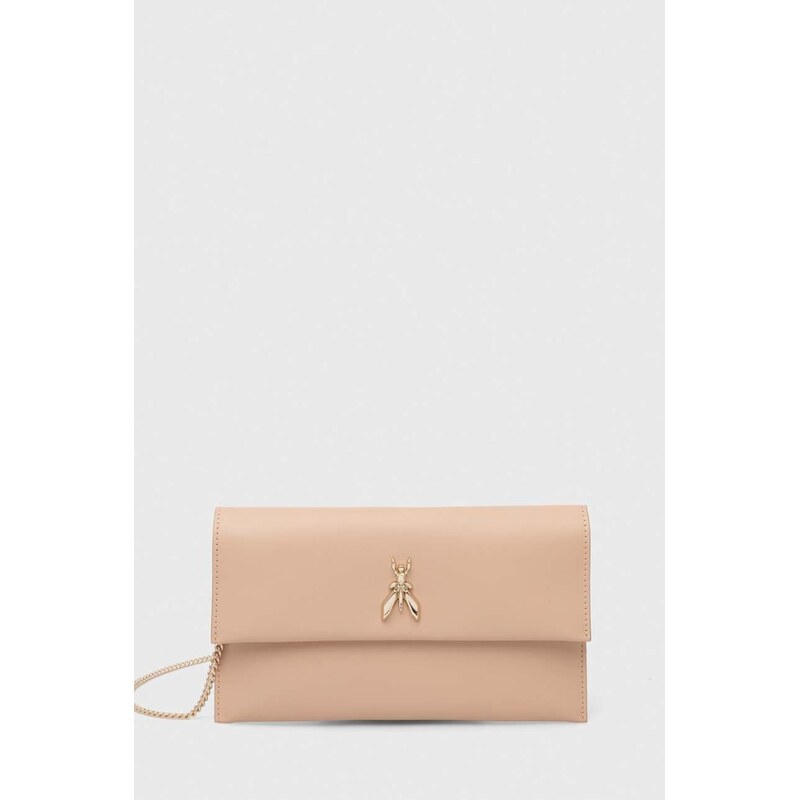 Kožená listová kabelka Patrizia Pepe 67680915