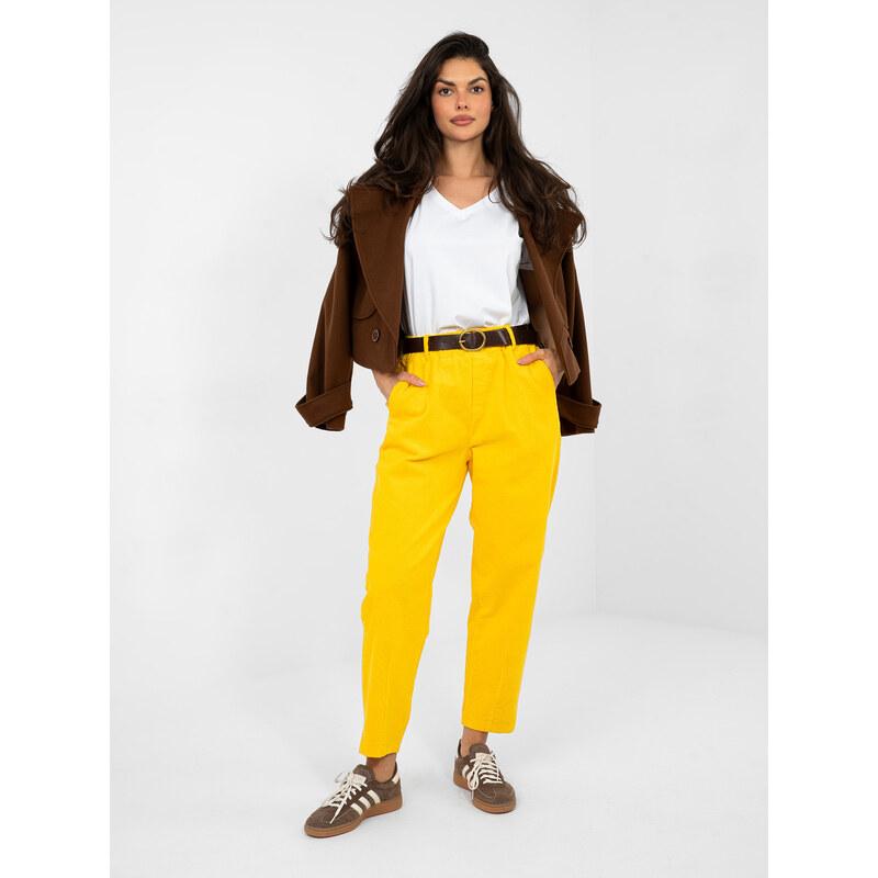 FPrice IT nohavice SP FL9767 1.04 žltá 67681337