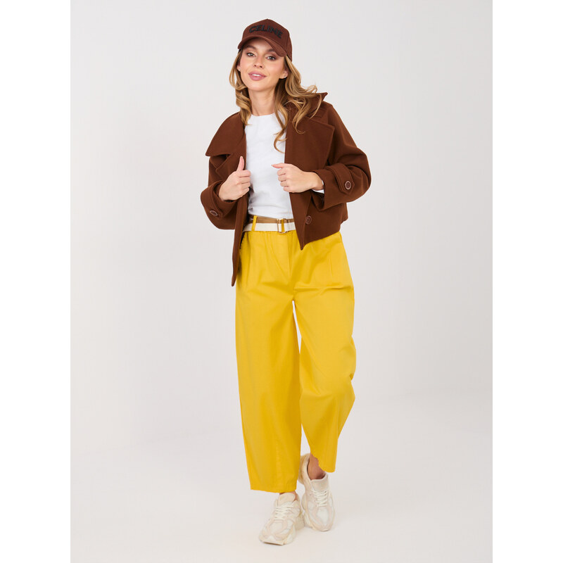 FPrice IT SP nohavice FL10125.80 žltá 67681508