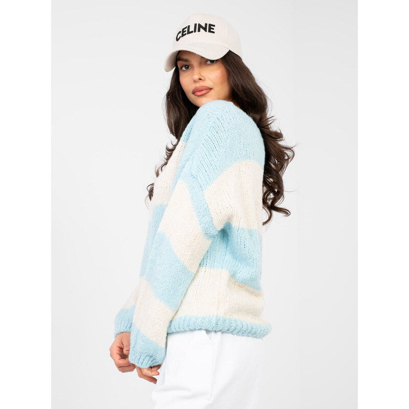 FPrice Jumper MI SW 0203.71 svetlomodrý 67681673