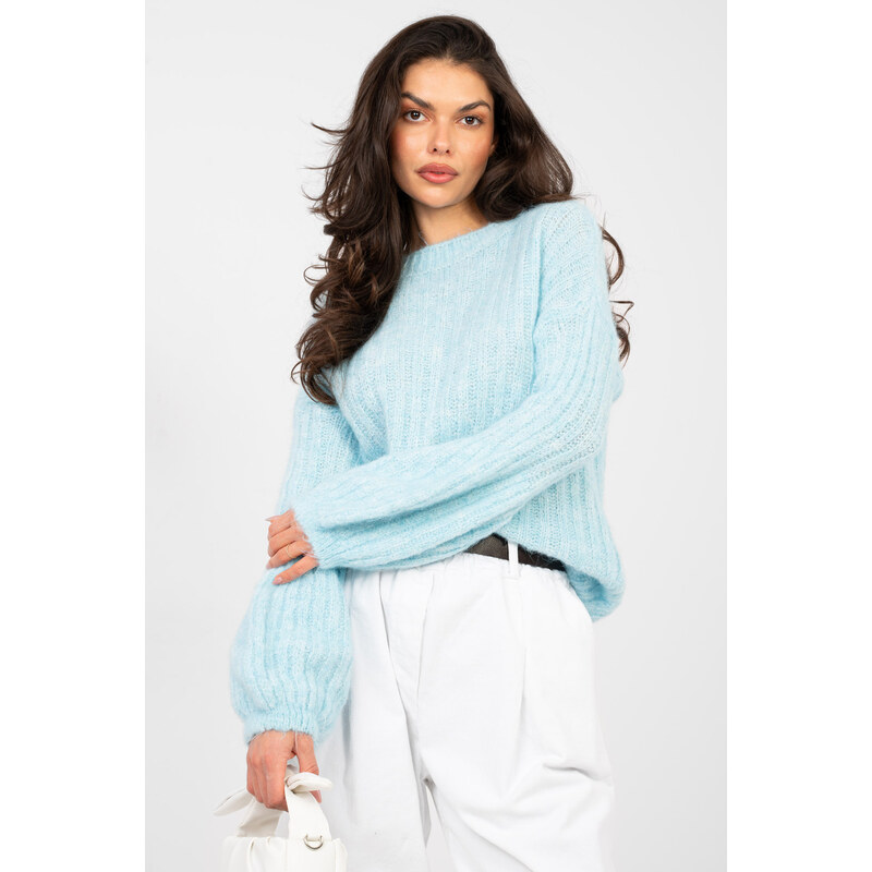 FPrice Jumper MI SW 9642.01 svetlomodrý 67681683