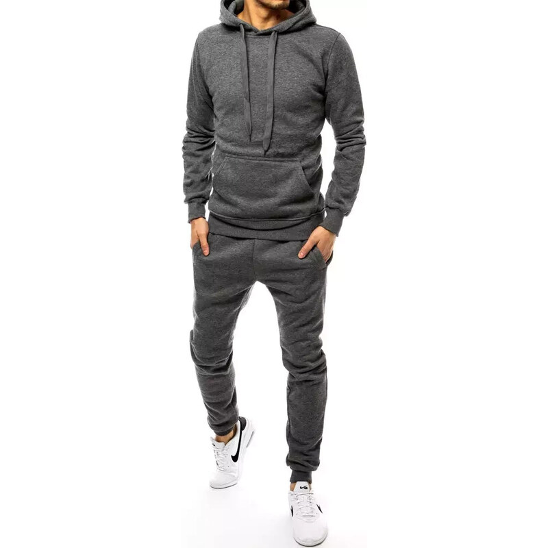 FashionStreet pánske tmavosivé tepláky AX0382 67681971