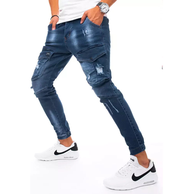 Pánske modré džínsy FashionStreet UX3270 67681991