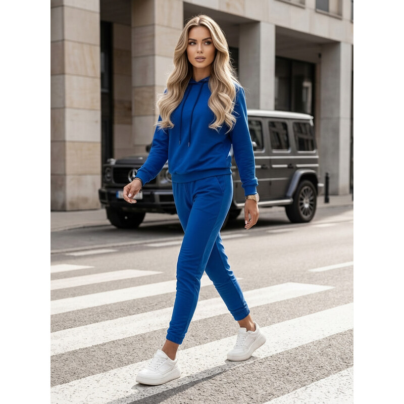 BASIC Modrá dámska tepláková súprava MIGEL AY1088 57187412