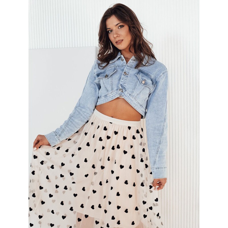 Dámska džínsová bunda SHOLIN modrá FashionStreet TY4168 67682449