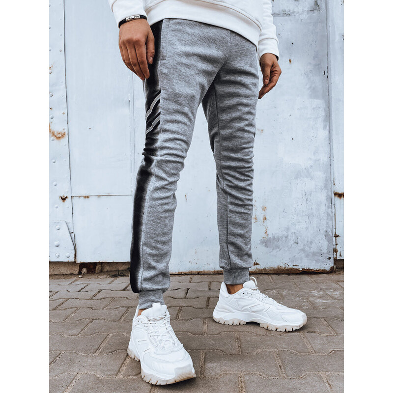 FashionStreet šedé pánske tepláky UX4196 67682451