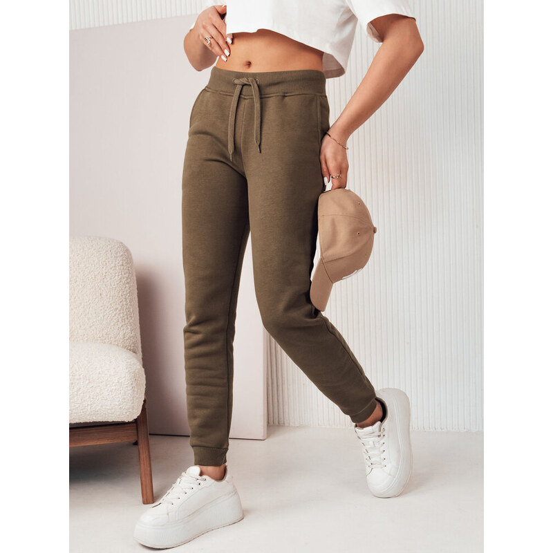 Dámske tepláky VELARA hnedé FashionStreet UY2019 67682551