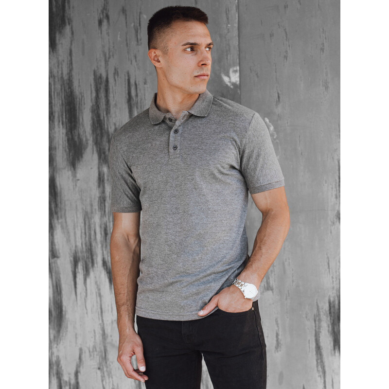 FashionStreet pánska tmavosivá polokošeľa PX0602 67682629
